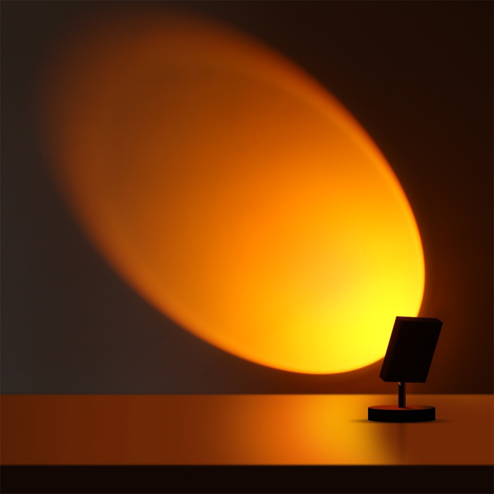 GlowBright - Retro Sunset Table Lamp for Bedroom & Living Room Ambiance 8