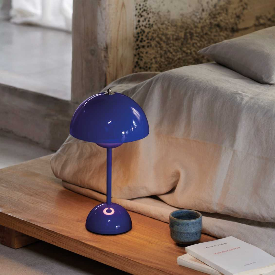 LunarGlow - Modern LED Table Lamp with Touch Control & Cordless Battery Operation 14