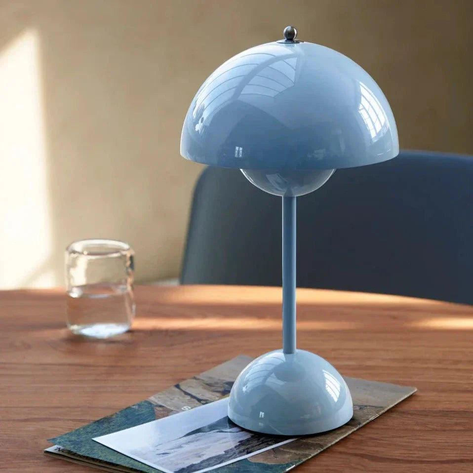 LunarGlow - Modern LED Table Lamp with Touch Control & Cordless Battery Operation 6