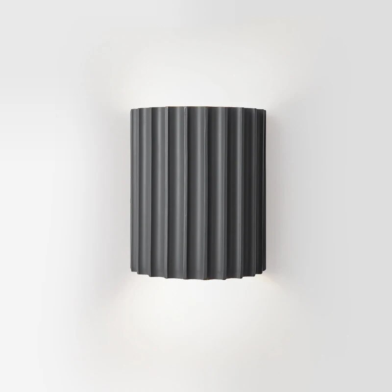 Modern Resin Wall Sconce - Artistic LED Wall Lamp for Living Room & Hallway 5